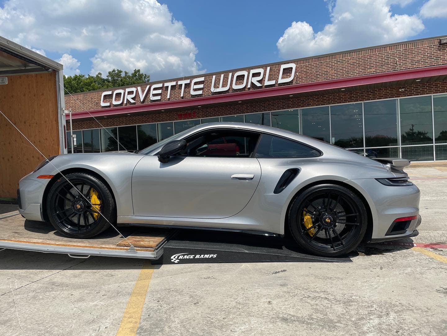 The 992 Turbo S is one of the best looking cars to come out of Porsche in some time. This was a killer spec taken to a client in Austin. It’s probably already sold, but check out @alpha_one_motors for their amazing inventory and equally amazing staff! 
.
.
.
.
.

#nicksautotransport #dreamtransporter #enclosedtransport #carhauler #carsofinstagram #carswithoutlimits #supercar #supercarsofinstagram #toyhauler #atc #aluminumtrailer #ford #powerstroke #platinum #carporn #raceramps #porsche #911 #992 #turbo #turbos #alphaonemotors #corvetteworld