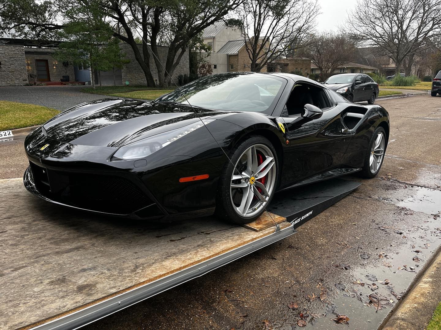 Another day, another Ferrari. This 2018 Ferrari 488 Spyder was brought in on a trade to @ferrariofaustin. Appreciate the continued business!
.
.
.
.
.
.
.

#nicksautotransport #dreamtransporter #enclosedtransport #carhauler #carsofinstagram #carswithoutlimits #supercar #supercarsofinstagram #toyhauler #atc #aluminumtrailer #ford #powerstroke #platinum #carporn #raceramps #ferrari #488 #ferrari488 #spyder