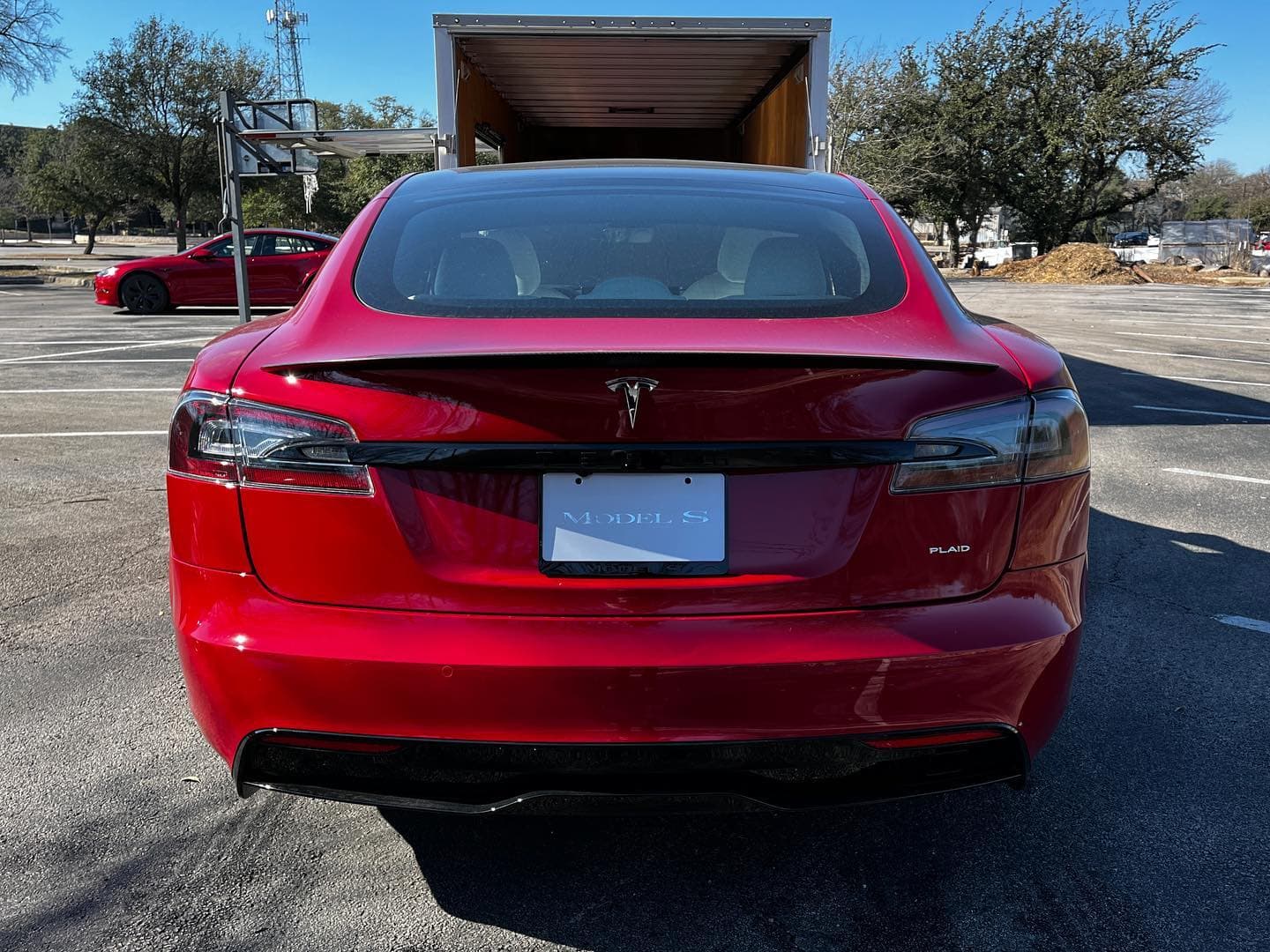2022 Tesla Model S Plaid. The hype is real around this. Almost broke my neck moving it thru the parking lot. The updated interior is actually nicer than I thought. Not the biggest fan of the yoke, but I’m sure one would get used to it quickly. 
.
.
.
.
.

#nicksautotransport #dreamtransporter #enclosedtransport #carhauler #carsofinstagram #carswithoutlimits #supercar #supercarsofinstagram #toyhauler #atc #aluminumtrailer #ford #powerstroke #platinum #carporn #raceramps #tesla #models #ev #plaid #electricvehicle #yoke