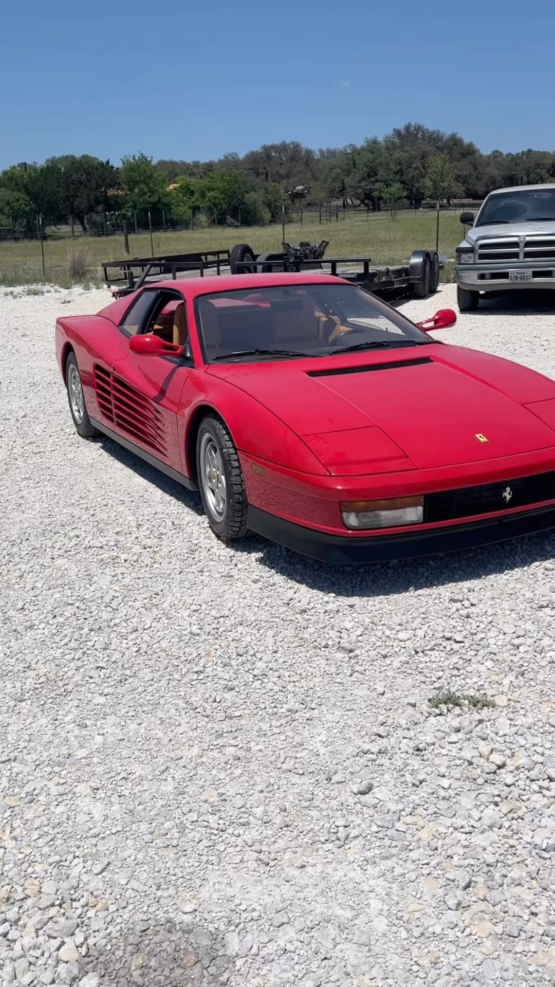Ferrari Testarossa. A timeless classic.