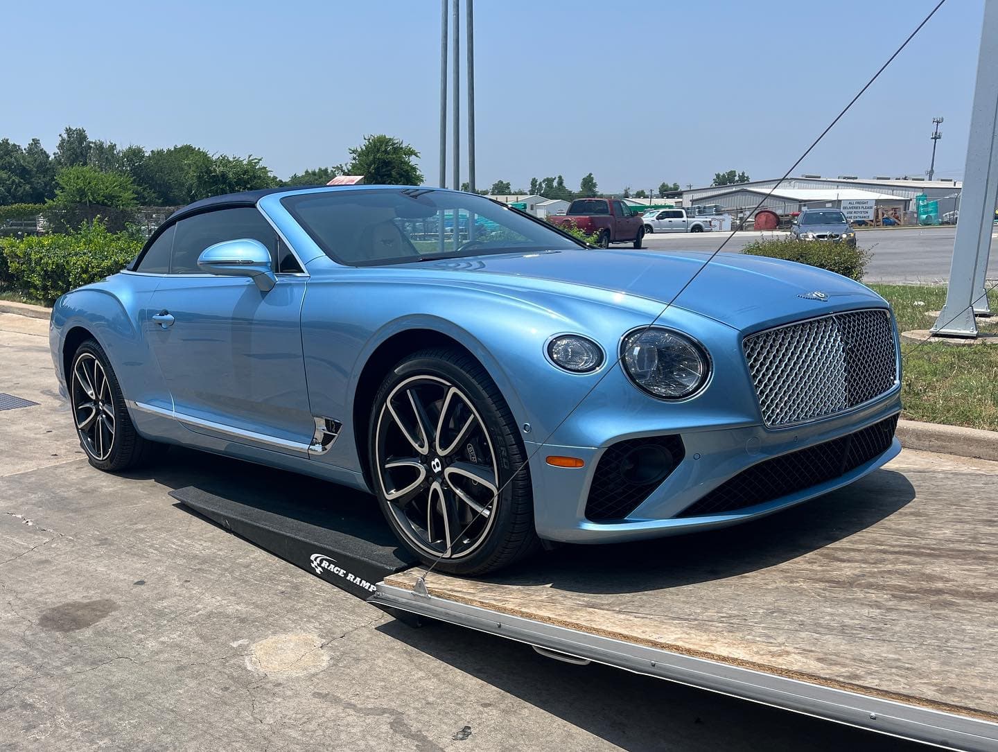 This beautiful land yacht was welcomed back home after service. 2020 Bentley Continental GT with a massive V12 under the bonnet. Such a smooth ride!
.
.
.
.
.
.
.

#nicksautotransport #dreamtransporter #enclosedtransport #carhauler #carsofinstagram #carswithoutlimits #supercar #supercarsofinstagram #toyhauler #atc #aluminumtrailer #ford #powerstroke #platinum #carporn #raceramps #bentley #continentalgt