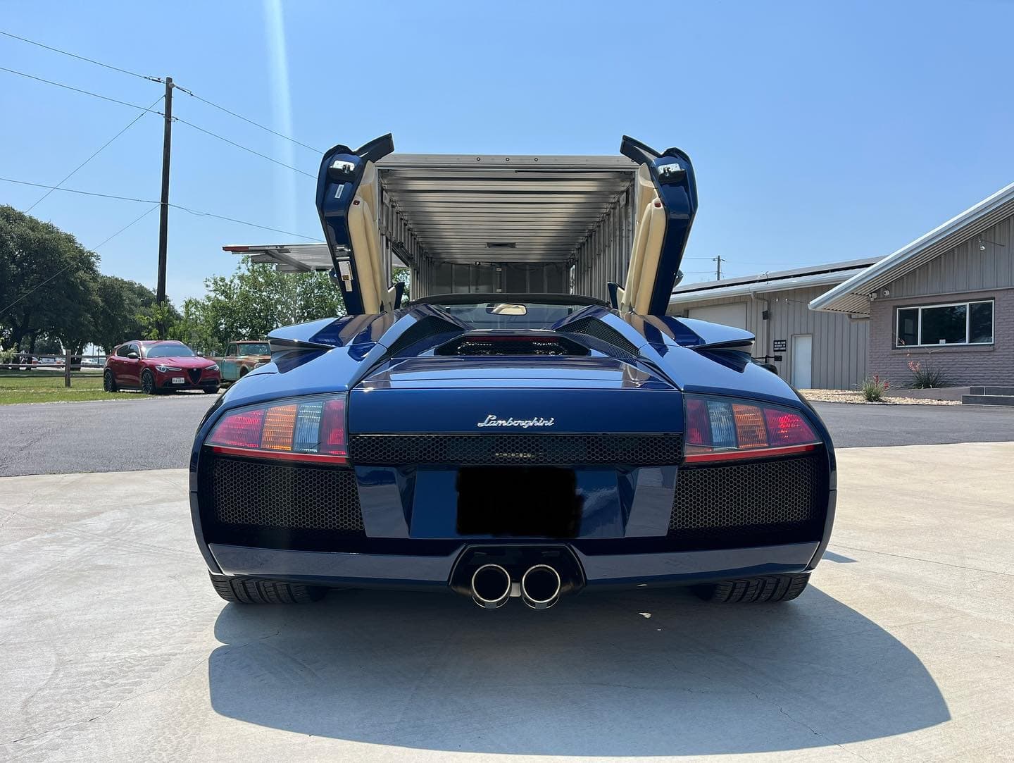 This is one of those cars where I tell my client it’ll take an extra 30 min to transport just so I can stare at it, peak into every nook and cranny and enjoy how absolutely gorgeous it is. Not to mention how out sounds. One of my all time favorite cars. This is probably the cleanest example you’ll ever see. Only 8000 miles on this 2006 Lamborghini Murcielago Spyder. Just stunning. So grateful for this opportunity!
.
.
.
.
.
.

#nicksautotransport #dreamtransporter #enclosedtransport #carhauler #carsofinstagram #carswithoutlimits #supercar #supercarsofinstagram #toyhauler #atc #aluminumtrailer #ford #powerstroke #platinum #carporn #raceramps #lamborghini #murcielago #spyder #lambo #murci