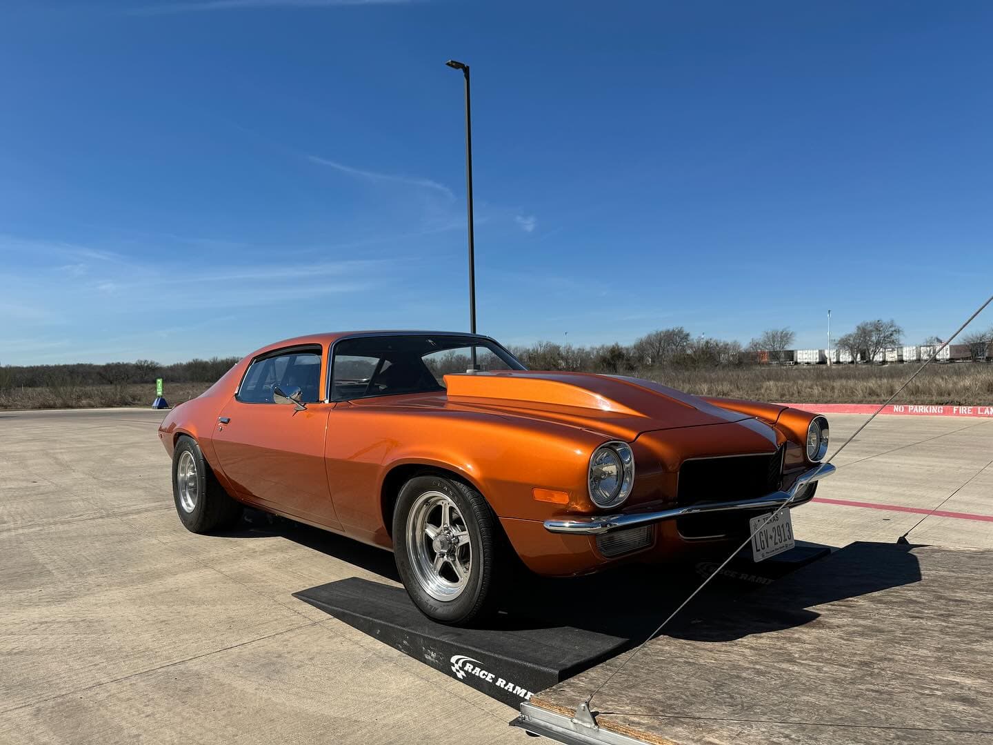 700hp+ beast coming in hot. 1971 Chevy Camaro heading to be sold at @gatewayclassiccars