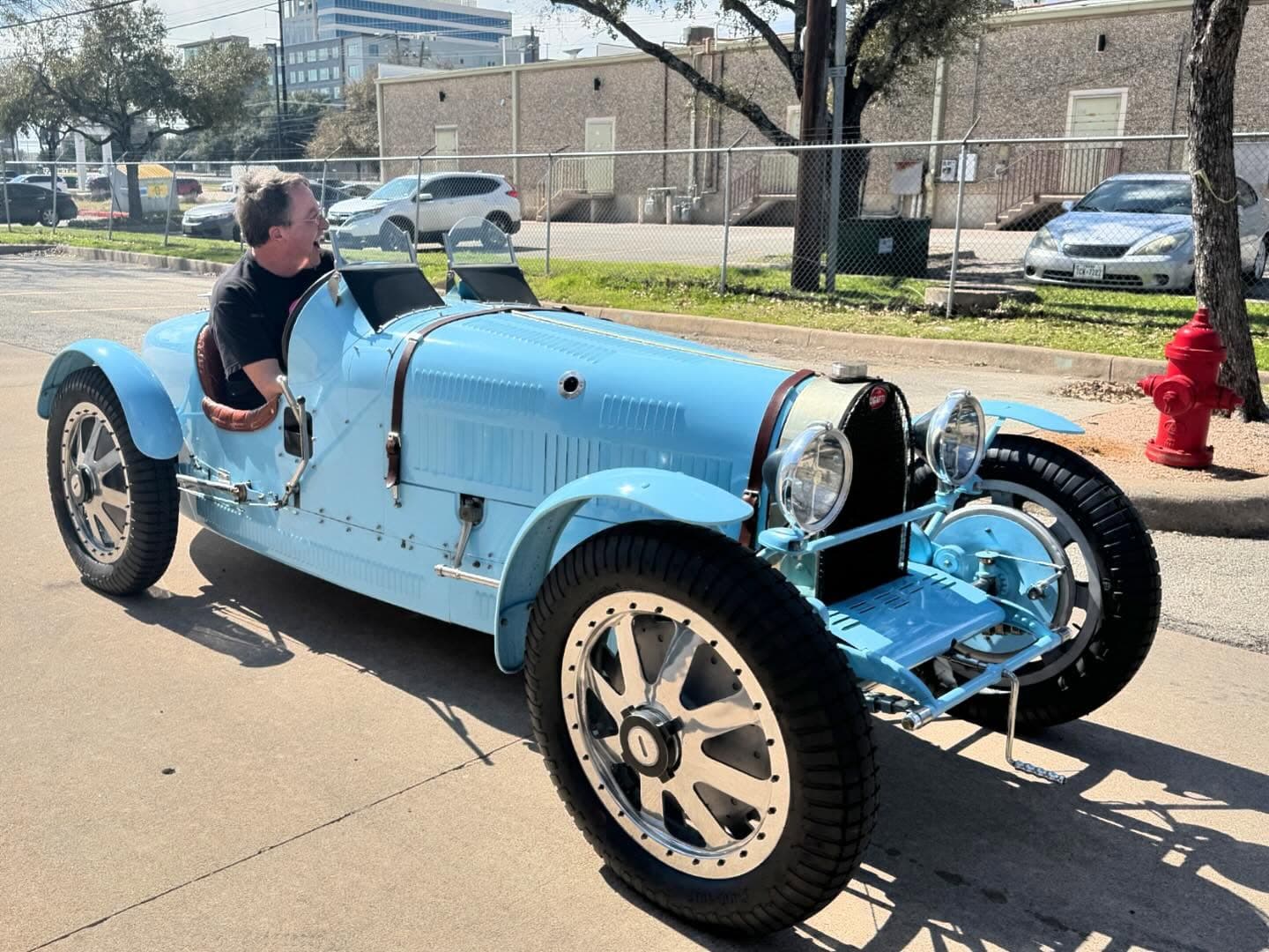 1927 Bugatti Type 35B. This car was so awesome! I had the pleasure of taking it to get inspected thanks to @petrol_lounge as always for the cool opportunities!